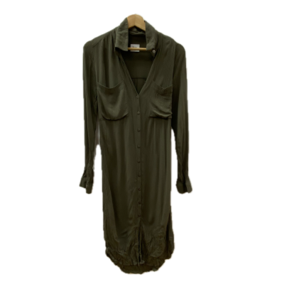 Bae Womens  Size XS Long Sleeve Dress Green / Olive 