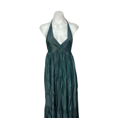 Otomo Size XS turquoise Maxi Dress RRP 185