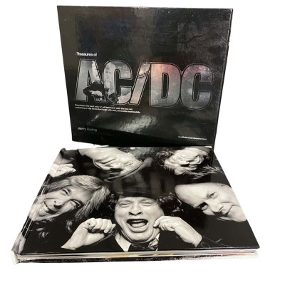 Treasures of AC/DC Hardcover book in Slipcase