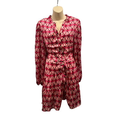 Mia Womens  Size 10 Long Sleeve Dress / Mini Dress Multicoloured 