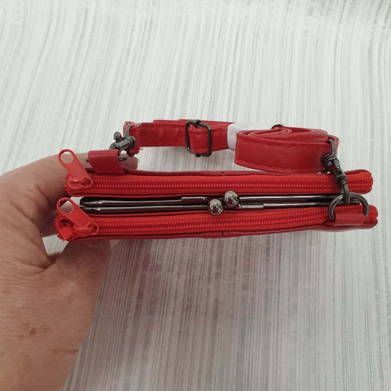 Satini Rave Luis Santini Gorgeous Small Red Leather Rave / City / Festival / Travel ...