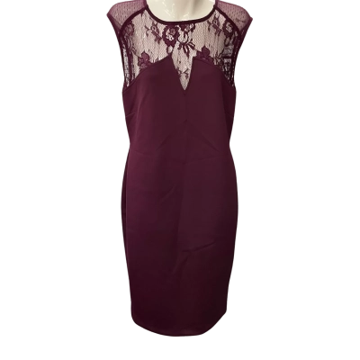 Kardashian Kollection Womens  Size XL Sleeveless Dress  Purple 