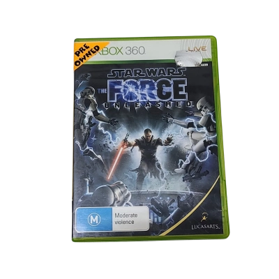 XBOX 360 - Game -  Star Wars The Force Unleashed