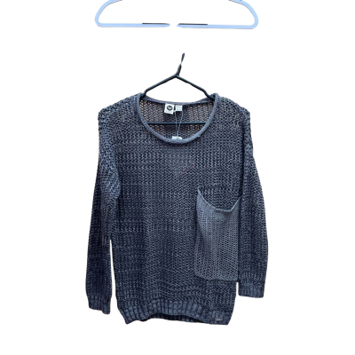 Roxy Womens  Size XXS Long Sleeve Shirt Grey 