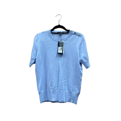Portmans Womens  Size XS Short Sleeve Shirt Blue 