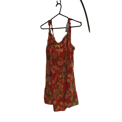 Sussan Womens  Size XL Floral Dress Floral / Orange / Red 