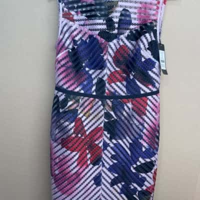 David Lawrence Womens  Size 12 Casual Dress Multicoloured / Pink  