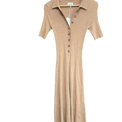 Seed Womens  Size XS Maxi Dress Brown Knit