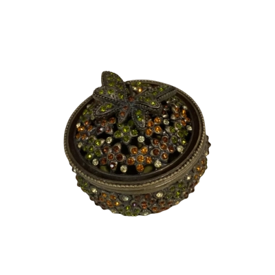 Jewelled Butterfly Trinket Box