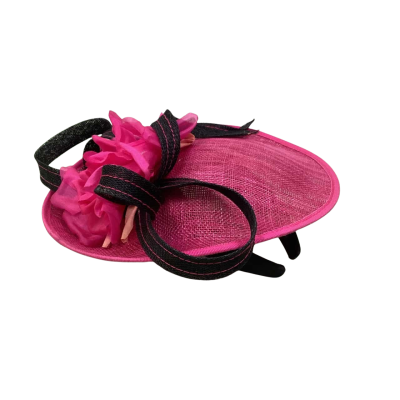  Womens Hat Box Black  / Pink  
