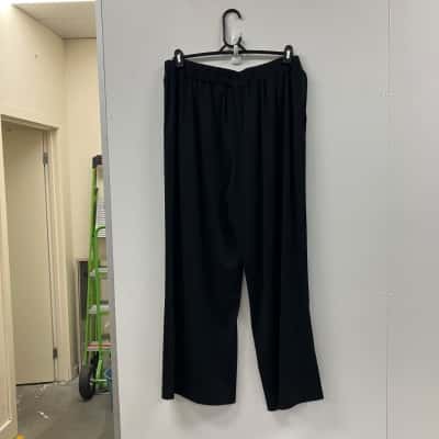 Taking Shape Womens  Size 18 Ankle Length Pants Black  