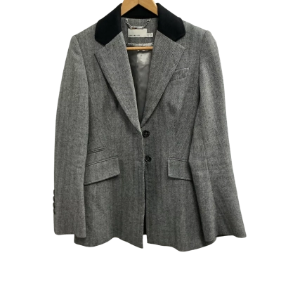 Karen Millen Womens  Size 10 Blazer Black  / Grey 