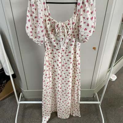 Ally Fashion Womens  floral midi dress Size 12 
