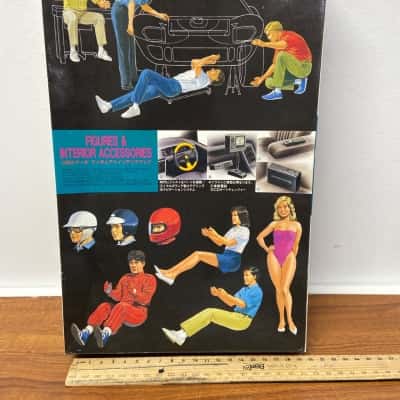 Vintage Fujimi 1:24 Figures and Accessories 