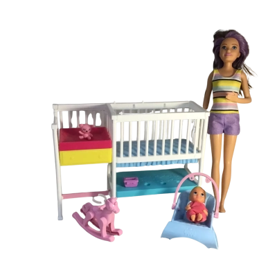 Barbie Skipper Babysitter PlaySet as pictured