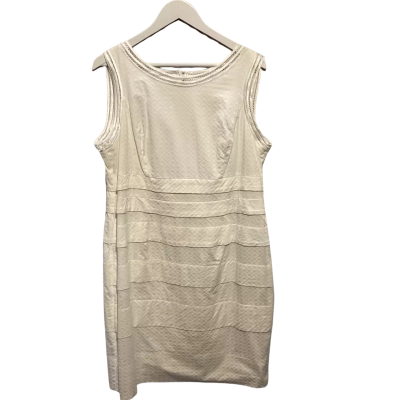 Liz Jordan Womens  Size 18 Casual Dress / Work Dress White 