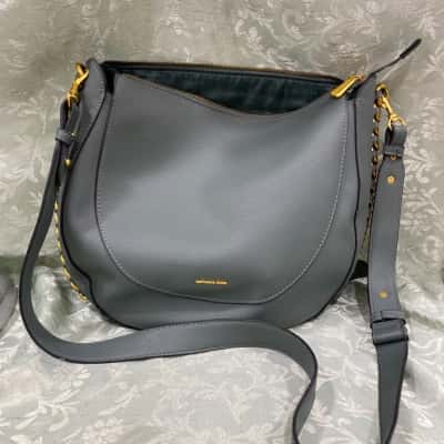  Womens Gattinoni Roma Shoulder Bag Grey 