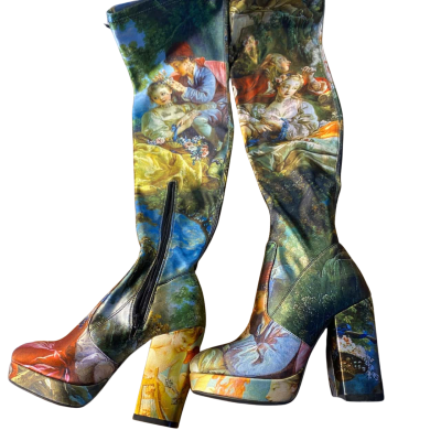 Current Mood Women's  Size 6/7 Heels Multicoloured  