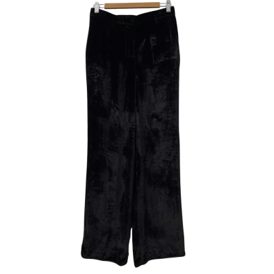 Country Road Women's Velvet Pants Size 4 Black BNWT