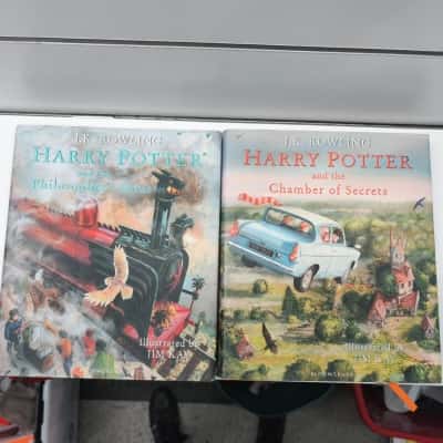 J.K. Rowling Harry Potter Illustrated Editions by Jim Kay (Books 1 & 2)