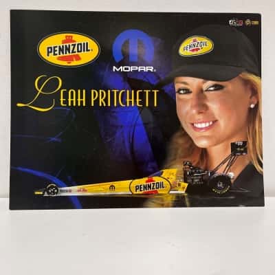 Set 7 Signed Autographed Drag Racing Hero cards