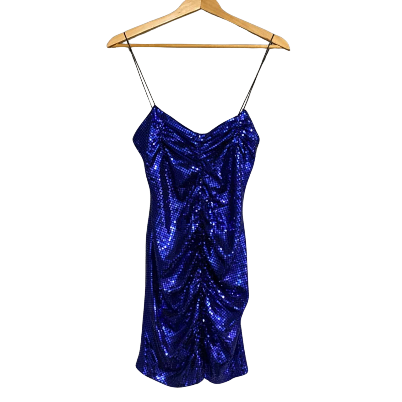 Zara Womens Size L Shoestring Strap Party Dress Blue Sequin (s) - Used Very Good | Salvos Stores Zara Womens Size L Shoestring Strap Party Dress Blue Sequin (s) - Used Very Good | Salvos Stores