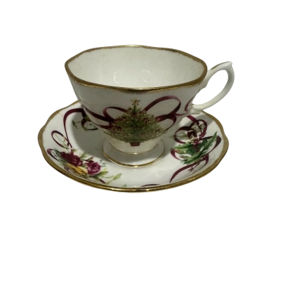 Royal Albert “Christmas Gifts” Cup & Saucer Set