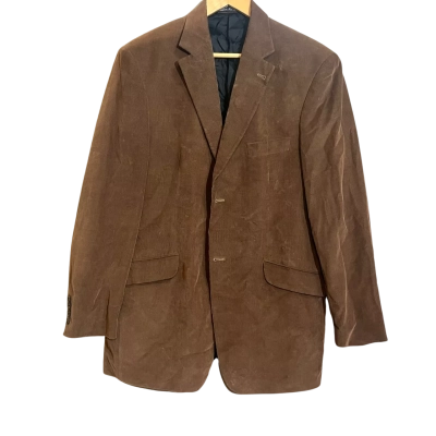 Mens Nic Green Size 104n Brown Jacket