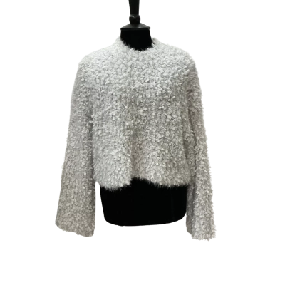 Decjuba Womens Size S Jumper Silver / White 