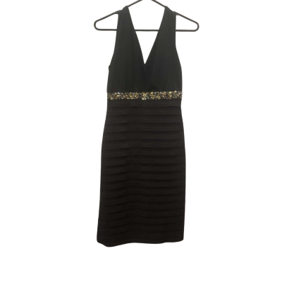 Women’s Diana Ferrari Size 10 Sleeveless Dress  Black  