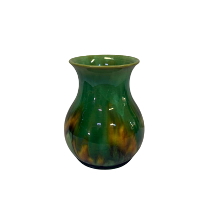 H. McHugh Tasmania. Drip Glaze Pottery Vase