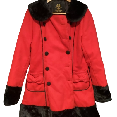 Hell Bunny coatBlack  / Red 