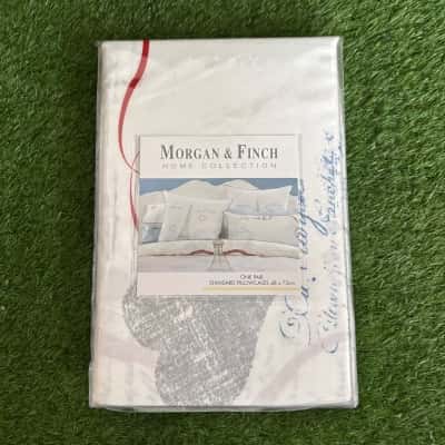 Morgan & Finch La Tour Eiffel Pair Of Pillowcases (New)