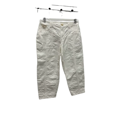 AJE Womens  Size 6 Straight Leg Jeans White 