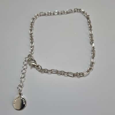  Womens Bracelet Silver Tone