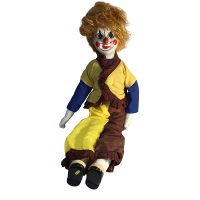 Vintage Clown Porcelain Approx 50cm