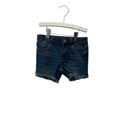 Ollies Place Denim Dark Shorts  Size 1 Blue 