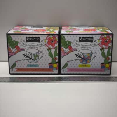 Maxwell & Williams Mindfulness Mug Paint Sets Cactus Papillon DIY Set of 2