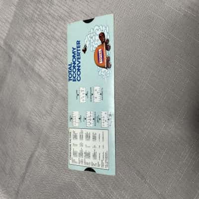 Vintage Total - Economy Converter slide rule 1970's