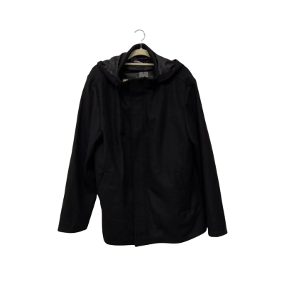 BNWT Connor Mens Donnelly Coat with Hood Size XXL Black  RRP$159.99