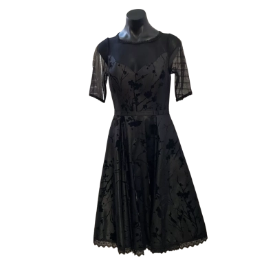 Jadore  Womens  Size 8 Cocktail Dress Black  