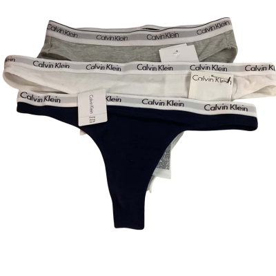 BNWT Calvin Klein Thongs 3 pack Size M & XS