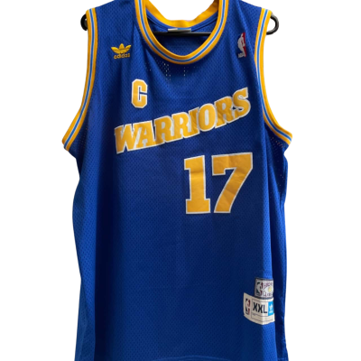 NBA Jersey. Chris Mullin, No. 17 for Golden State Warriors 