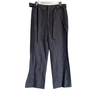 New  Sportscraft Womens  Size 10 Chambrey Wide Leg Belt Pants