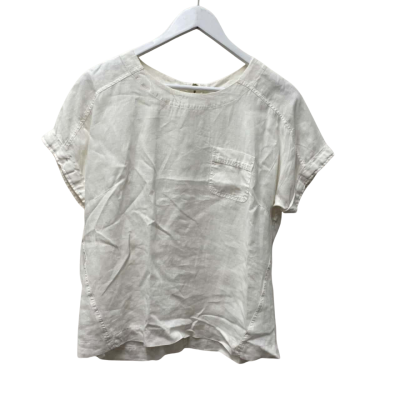 M&S Womens  Size M Blouse White 