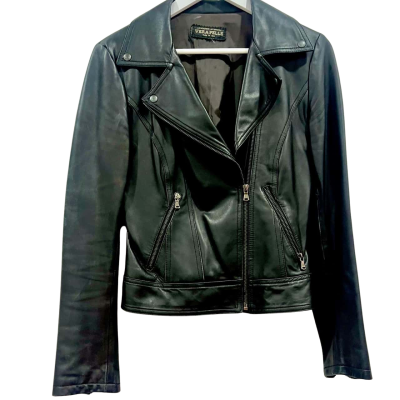 WINTER SPECIAL Vera Pelle Leather Jacket Size S- so so soft