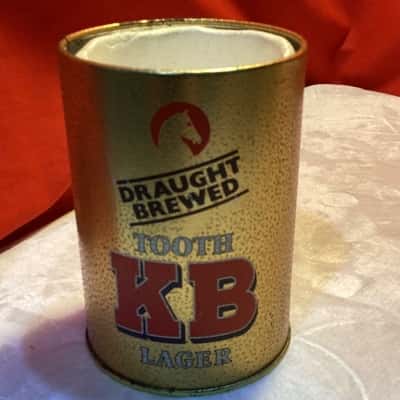 Vintage Tooth KB Lager Stubby Holder