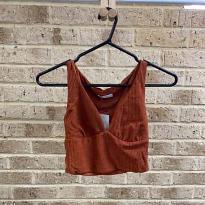 Kookai Womens autumnal crop top Size 1 
