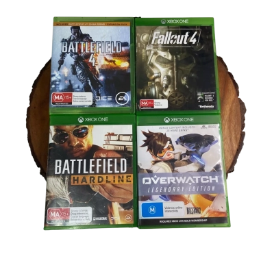 XBOX ONE: Game Disc Bundle x4 - Preowned - Untested