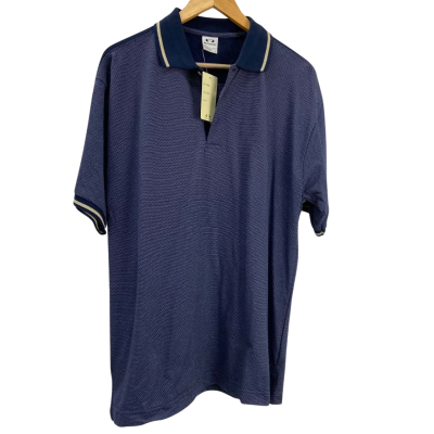  BIZ Collection - Mens  Size M Short Sleeve T-shirt -Navy Blue 